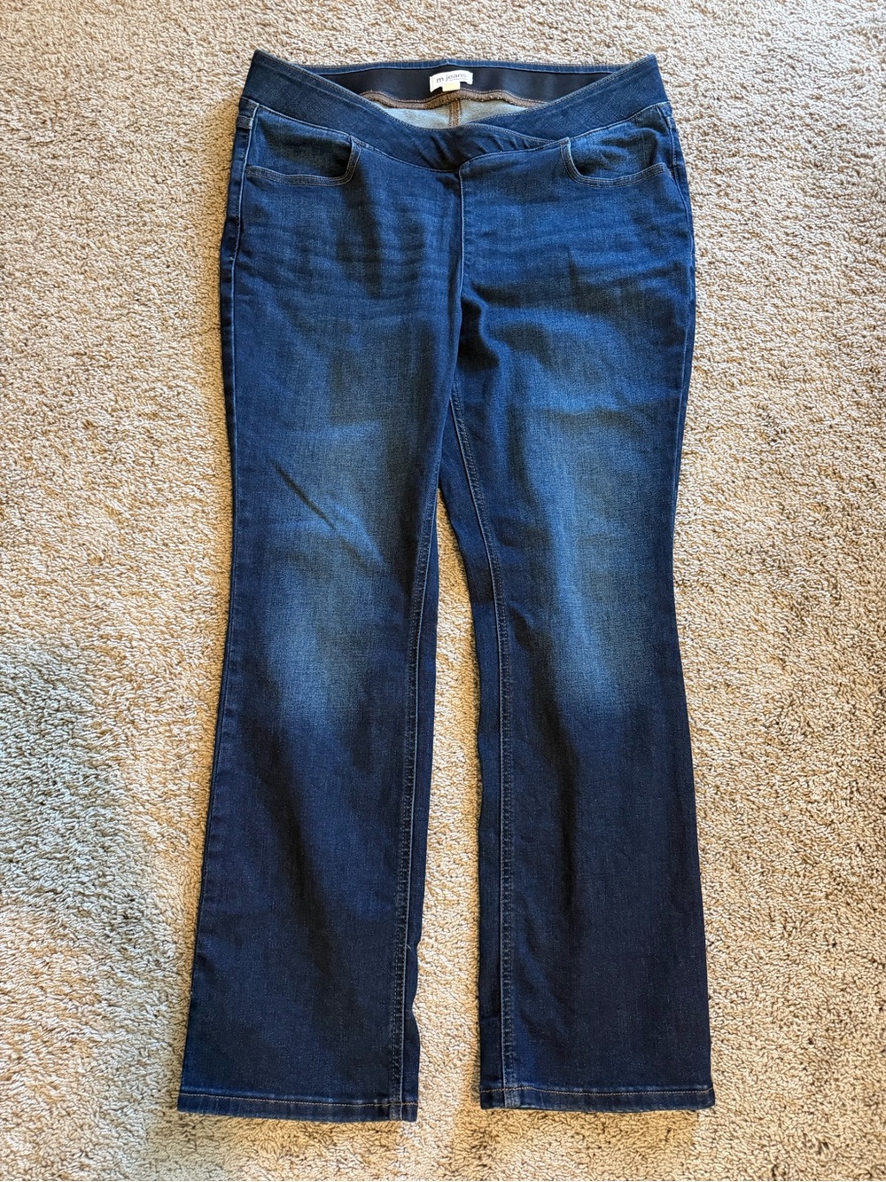 Maurices Dark Blue Flare Jeans